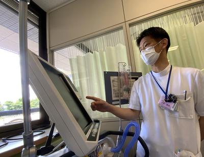 県立広島病院 クリティカルケア認定看護師　北尾剛明さんより