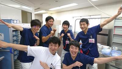 横浜労災病院 男性職員も活躍中！！