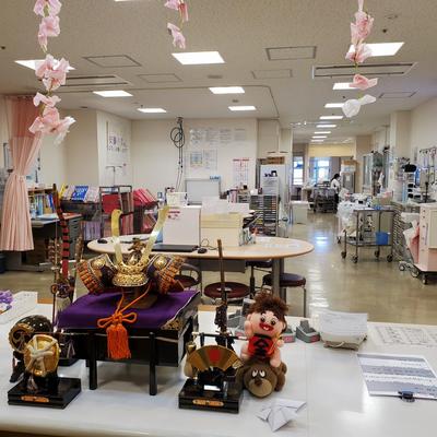 小平中央リハビリテーション病院 季節の飾り