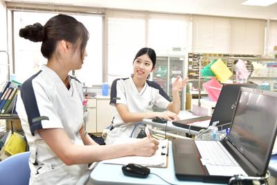 豊栄病院（JA新潟厚生連） 現場では、プリセプターや実地指導者、チーム内の看護師が支援します！