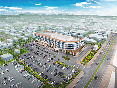 医療法人 徳洲会 館山病院 2022年新病院新築移転OPEN！館山市の目指す「海洋性リゾートタウン」のシンボルへ！