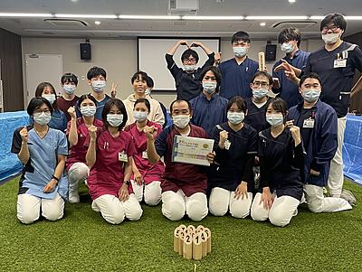 名古屋徳洲会総合病院 モルック大会（院内レクリエーション）