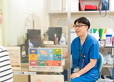 医療法人鉄蕉会　亀田メディカルセンター 男性看護師も大勢活躍しています。