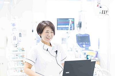 市立東大阪医療センター ICU　高瀬　正恵師長（集中ケア認定看護師）