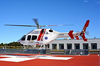 福島県立病院 多目的医療用ヘリ