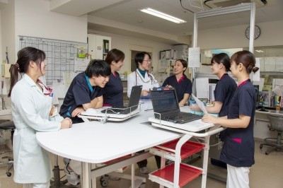 王子生協病院 多職種でのチーム医療が強みです。