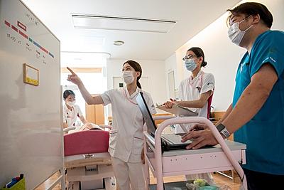 信州大学医学部附属病院 部署でのサポート体制