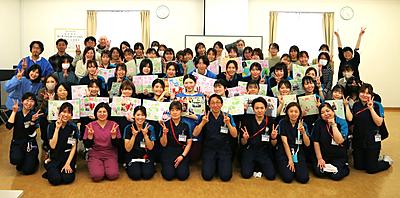 三郷中央総合病院 新人看護師のご家族招待イベント