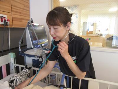 東京都立府中療育センター 医療病棟（男女混合）の様子