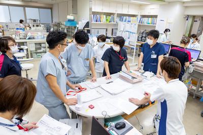 新潟医療センター（JA新潟厚生連） 朝のミーティング