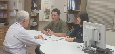 かないわ病院 ミニカンファレンスの様子