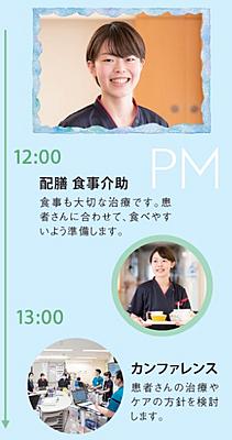 日本私立学校振興・共済事業団 東京臨海病院 私の一日2