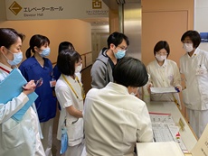 金沢大学附属病院 日常風景1