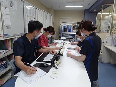 浜の町病院 日常風景1