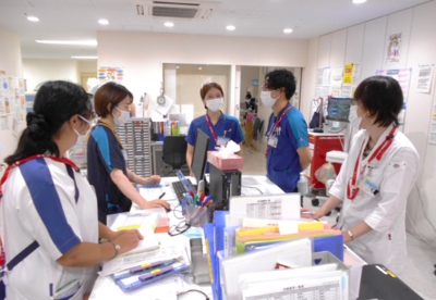 船橋総合病院 日常風景1