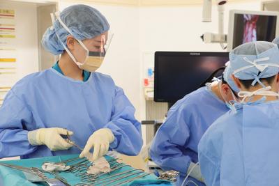 津山中央病院 日常風景1