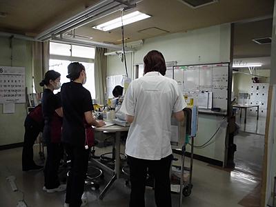 町立津南病院 日常風景1