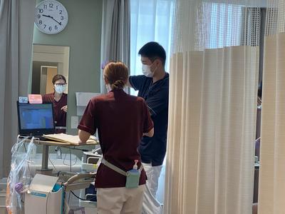 横浜市立市民病院 日常風景3