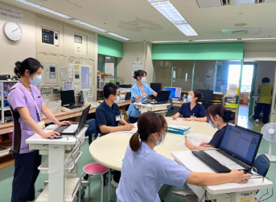 蒲郡市民病院 日常風景2