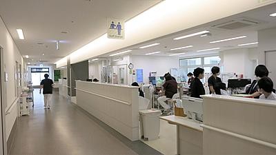 横浜市立市民病院 日常風景2