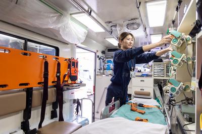 会津中央病院 日常風景1