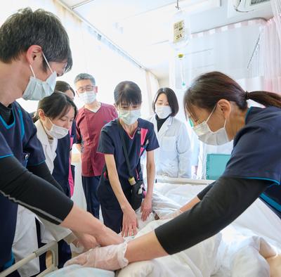 総合病院岡山協立病院 日常風景2