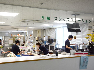 京都中部総合医療センター 日常風景1