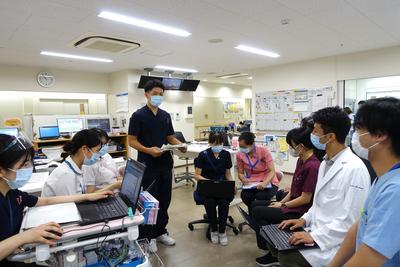 京都大学医学部附属病院 日常風景1
