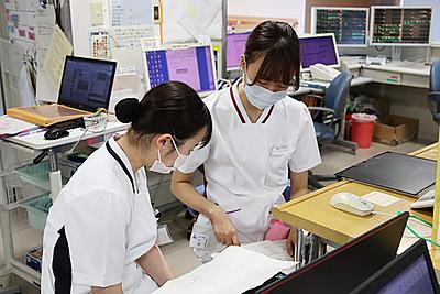 江別市立病院 日常風景1