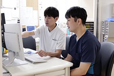 公立阿伎留医療センター 日常風景1