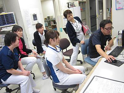 福島県立病院 日常風景1