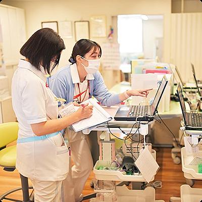 県立二葉の里病院（旧JR広島病院） 日常風景2
